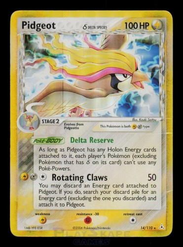 Pokemon card pidgeot - pokemon,