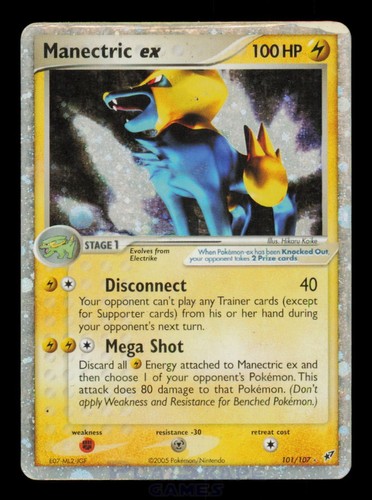 Pokemon card manectric - pokemon,