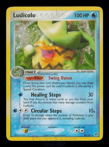 Pokemon card ludicolo 107 - pokemon,