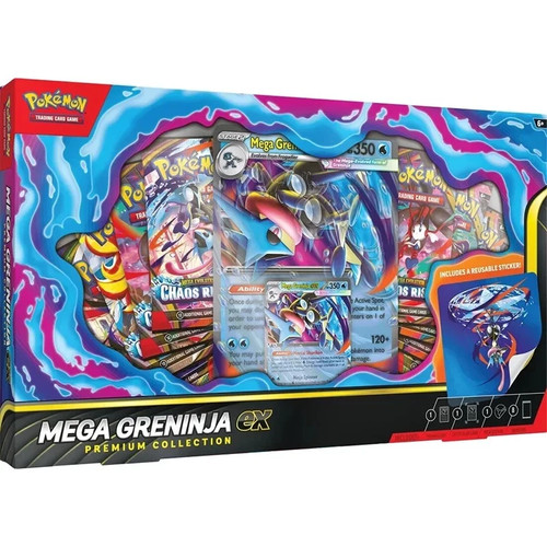 Pokémon tcg mega greninja - mega,