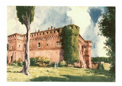 Cartolina collezzione castello - cartolina,